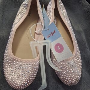 Cat & Jack Sparkling Pink Dress Shoes